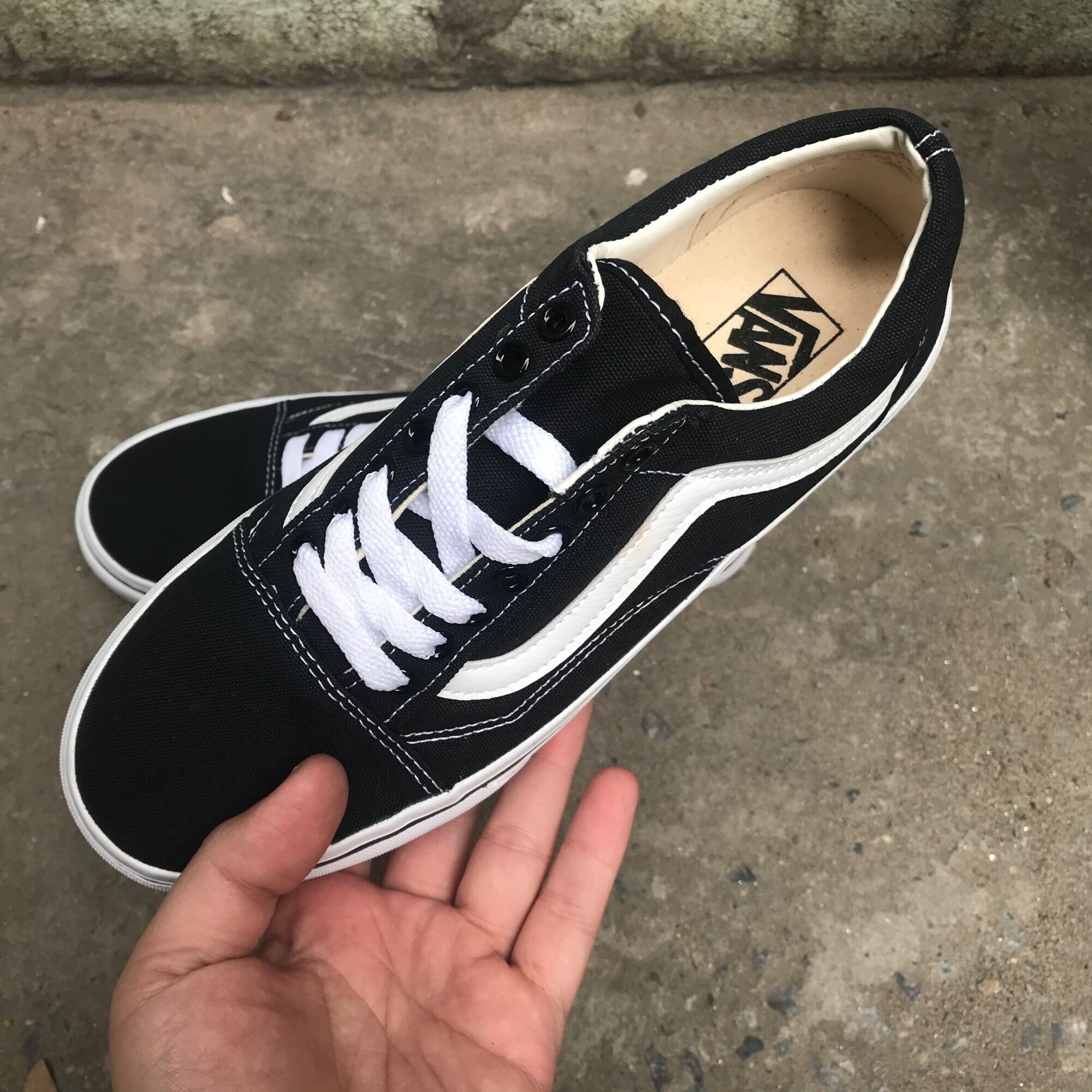 FULL BOX Giày Vans Old Skool Màu Đen Hàng Đẹp