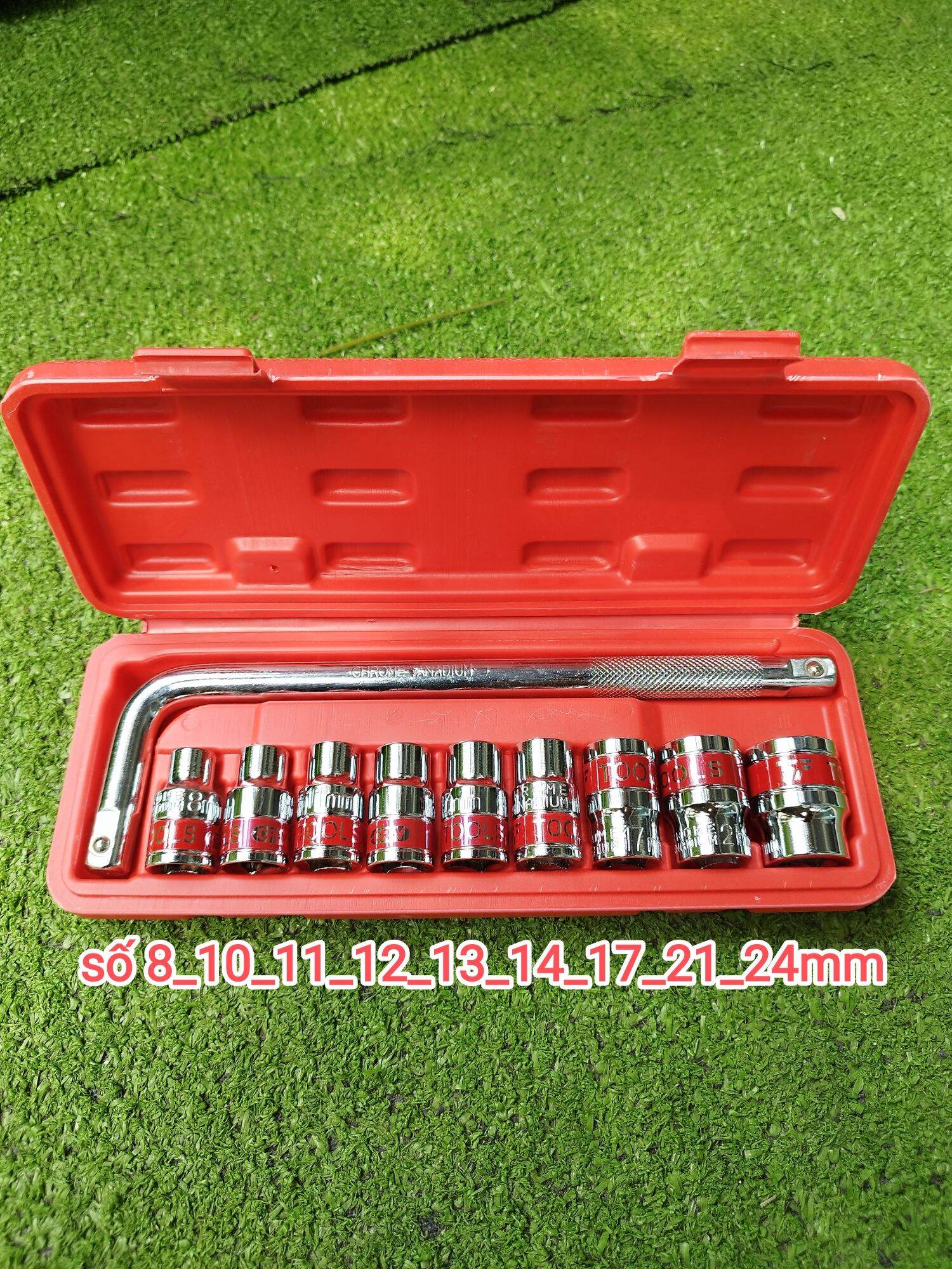 Bộ típ cần l 1/2 10 chi tiết