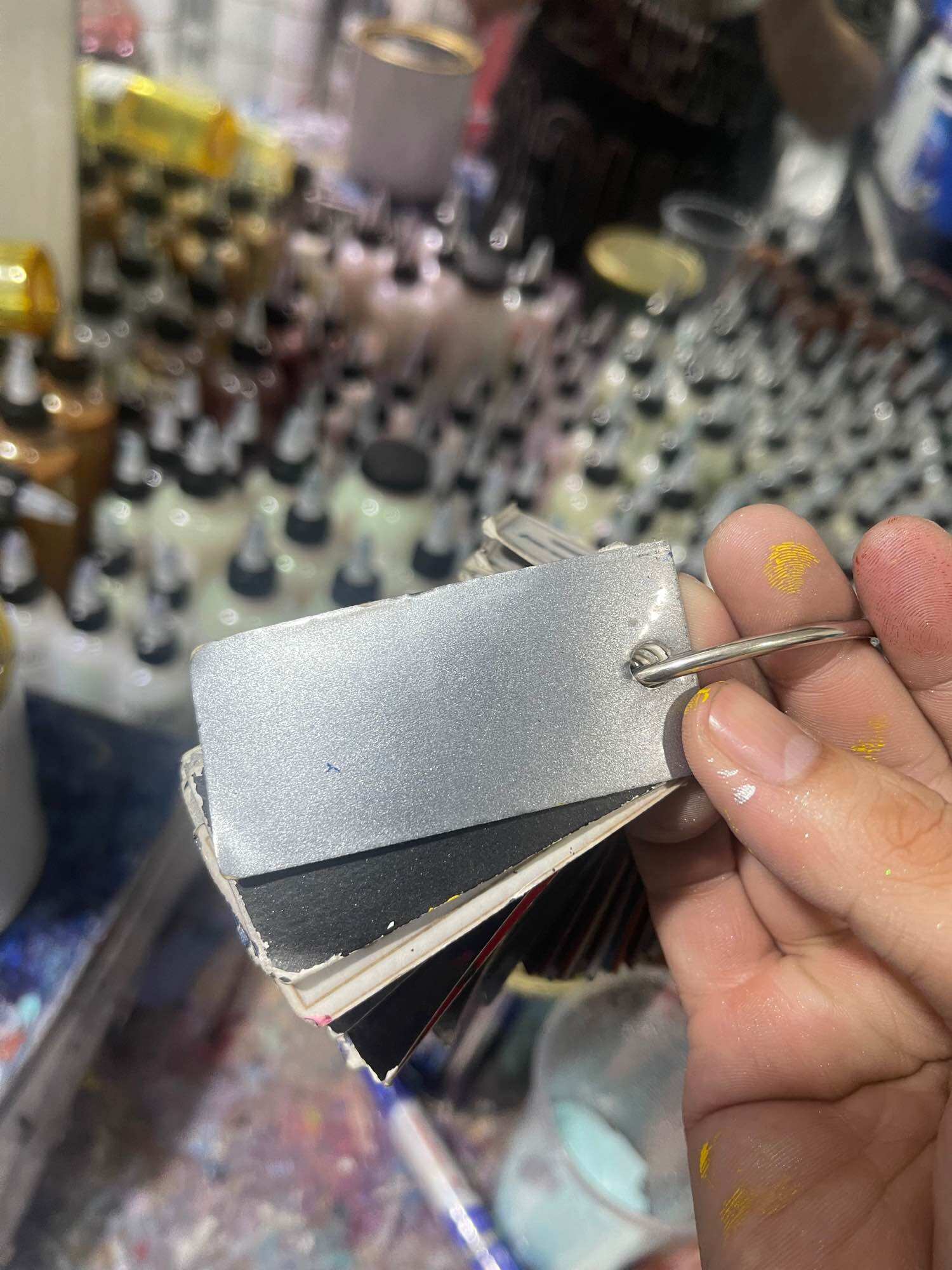 Màu Bạc Code 1D4 Sơn Oto Pha Vitinh ( Inova - fortune ).  MotokieuMaiThànhĐạt