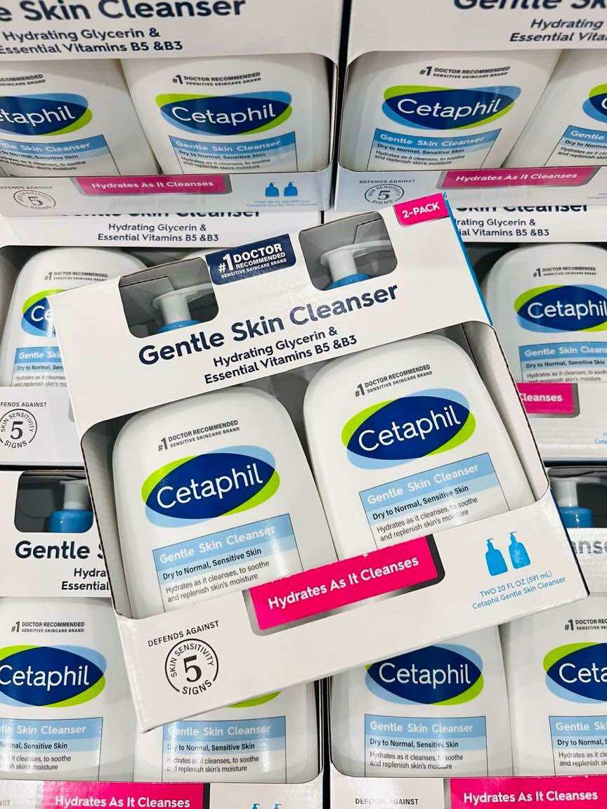 Set sữa rửa mặt Centaphil