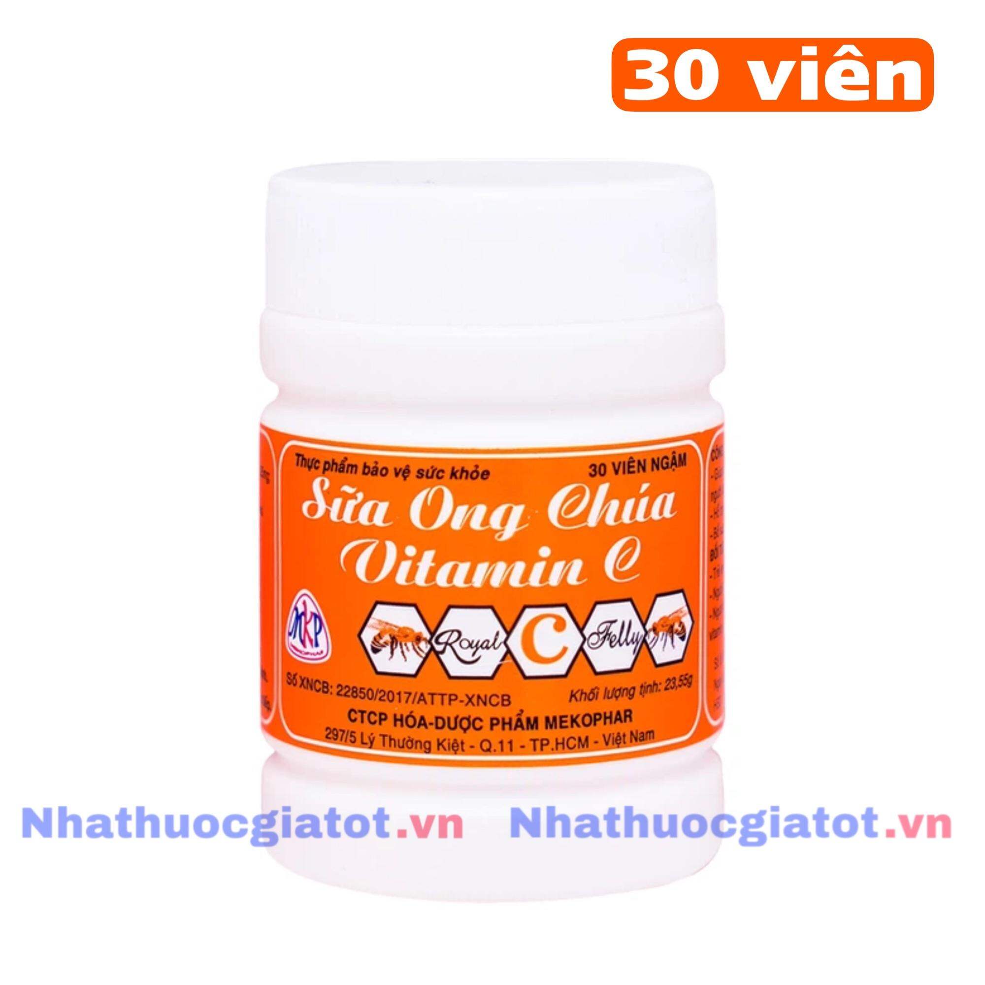 Kẹo Sữa Ong Chúa Vitamin C - Dược Mekophar