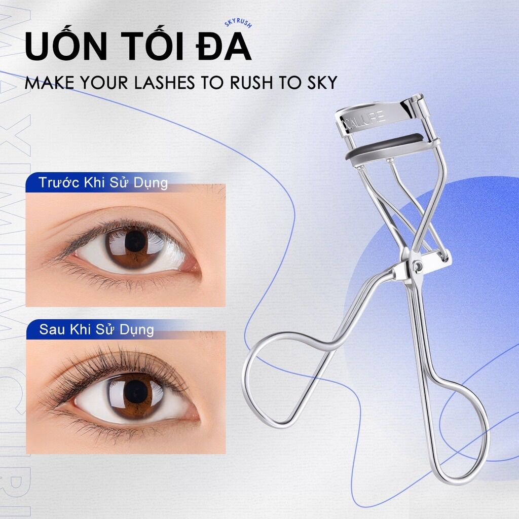 Kẹp bấm mi, uốn cong mi