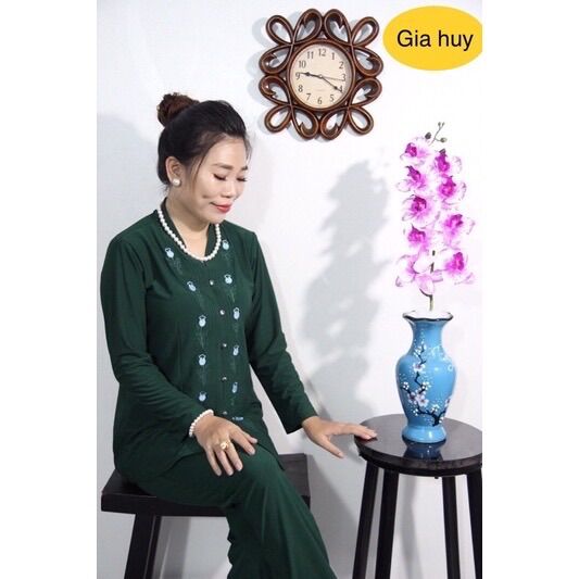 Đồ Lam Đi Chùa ✅ Mẩu Bài Lai Thun