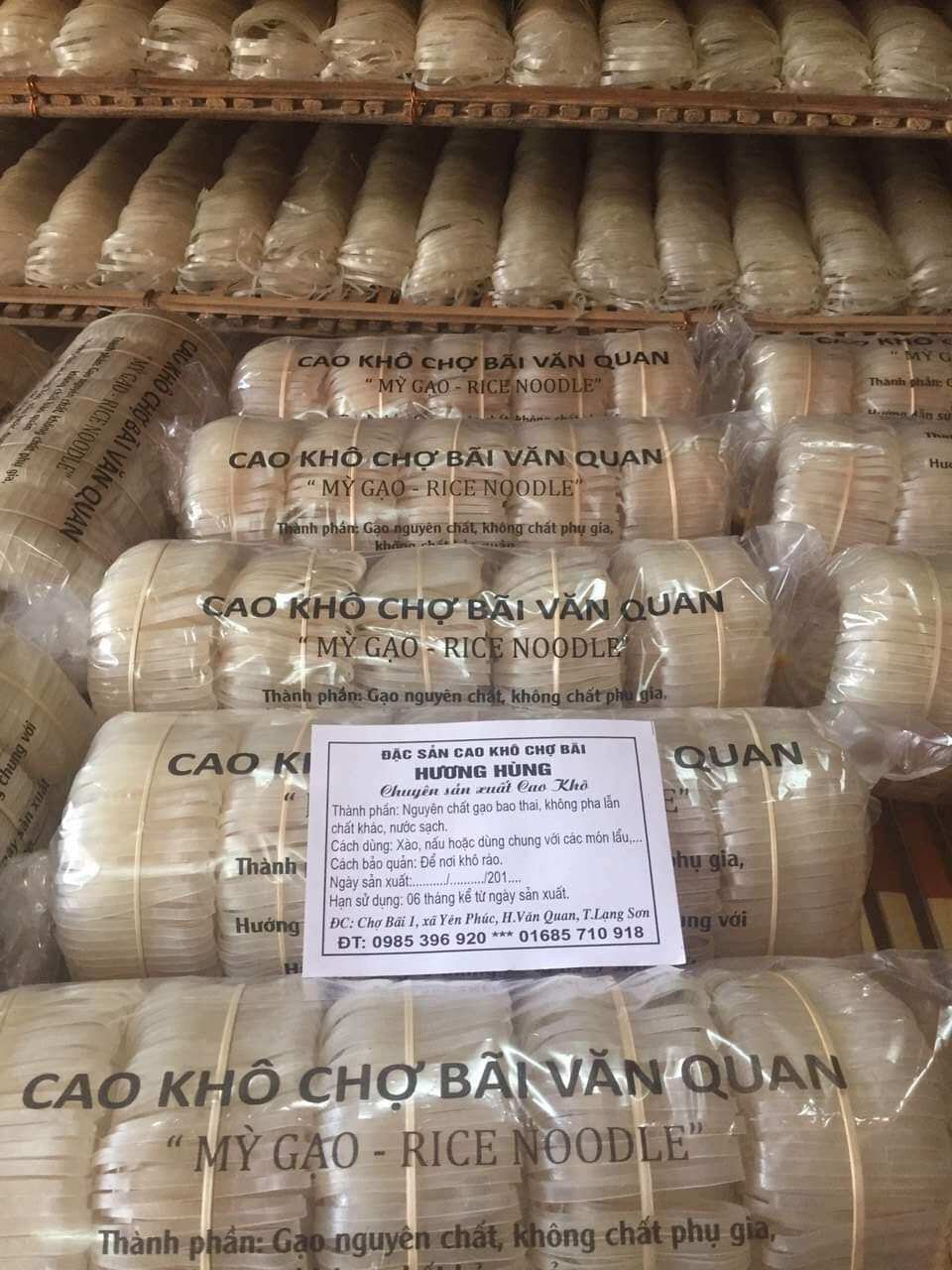 đặc mì gạo (Cao khô chợ bái Văn Quan Lạng sơn