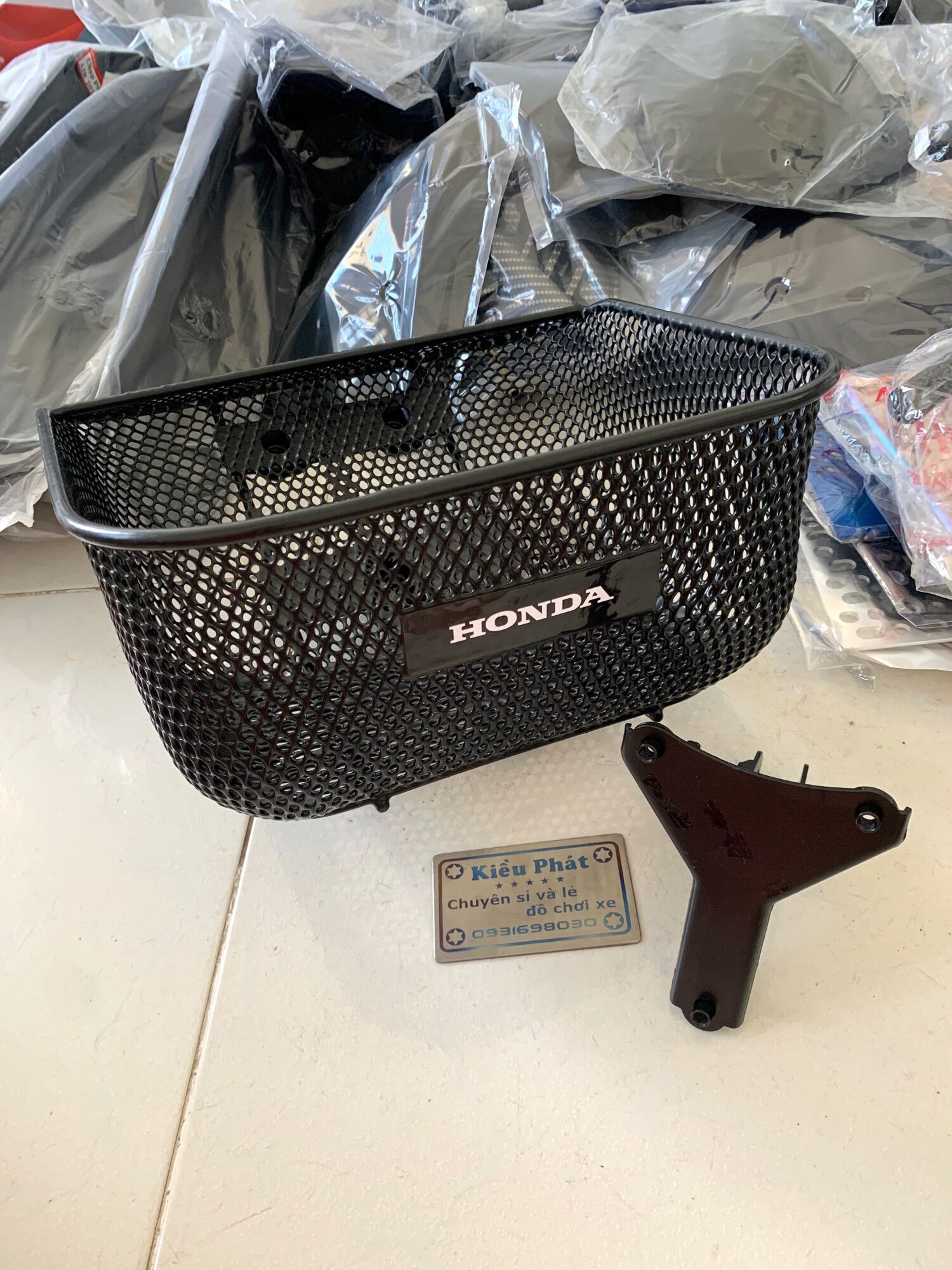 Rổ Wave Honda Có Pat hàng cực dày 3 lỗ Rs Wave A 2006 2016 1:1