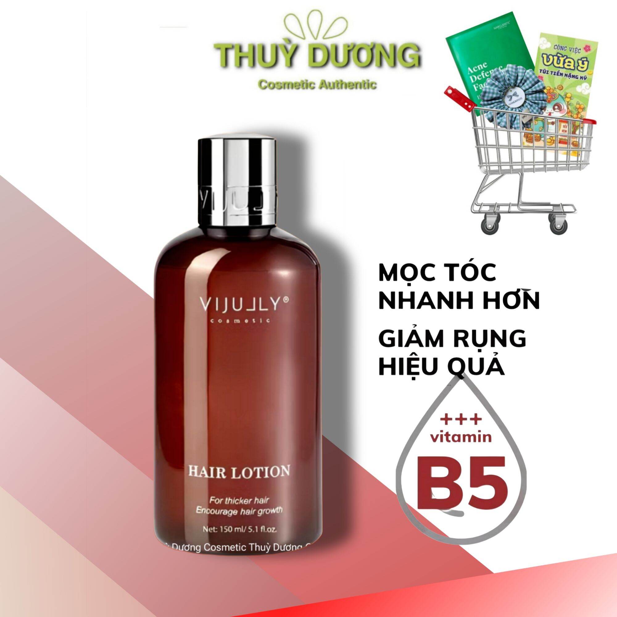 Xịt dưỡng tóc vijully giúp tóc khoẻ nuôi dưỡng da đầu ( kèm Scrunchies)