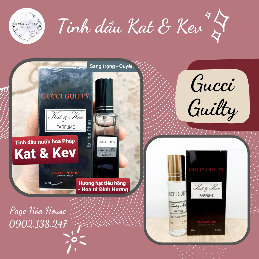 Nước hoa Kat & Kev - Gu Chì Đen