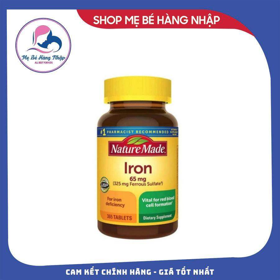 Viên uống bổ sung Sắt Iron Nature Made