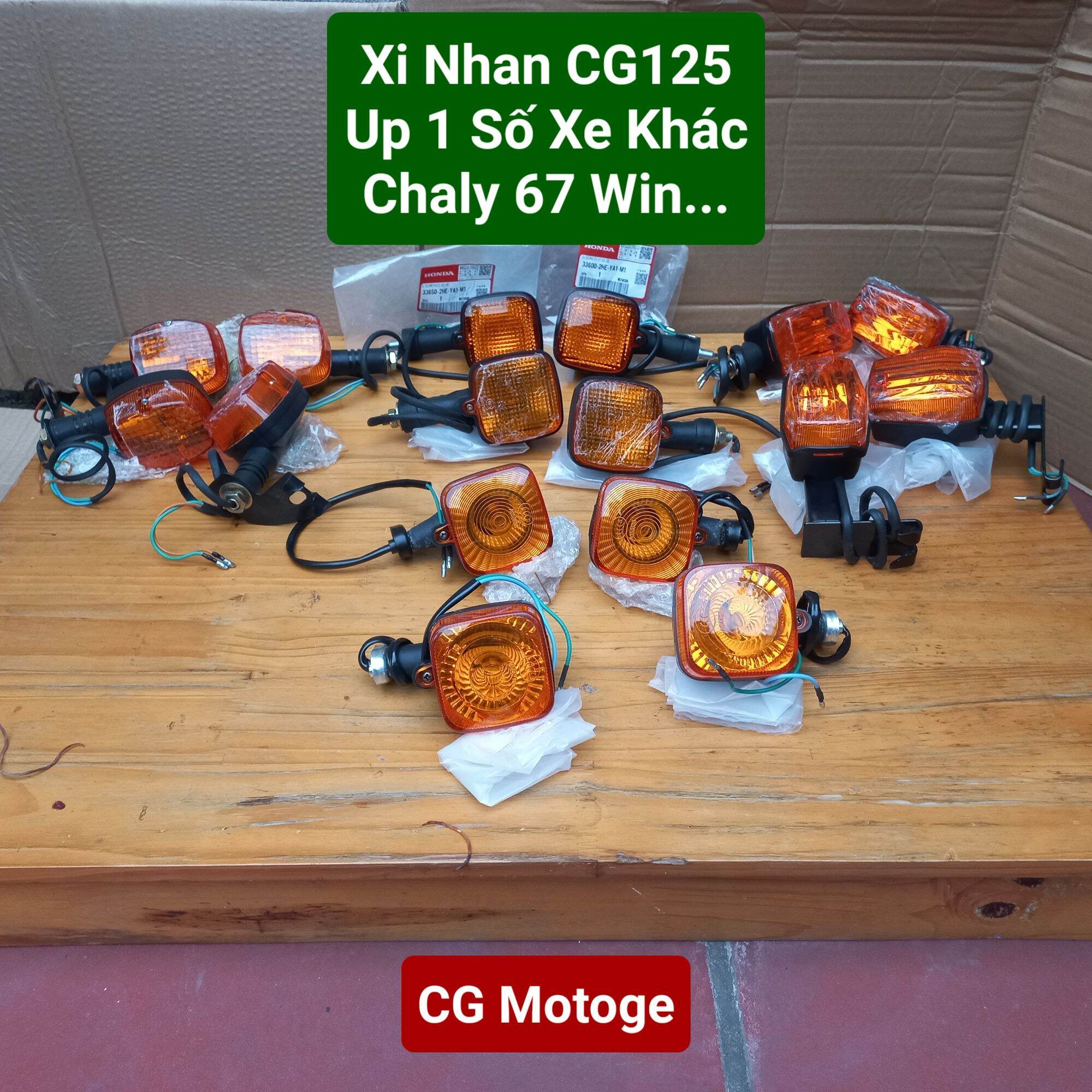 Xi Nhan CG125 Kiểu Thập Niên 80 - Đời Mới Độc Lạ CG (1 Cặp)