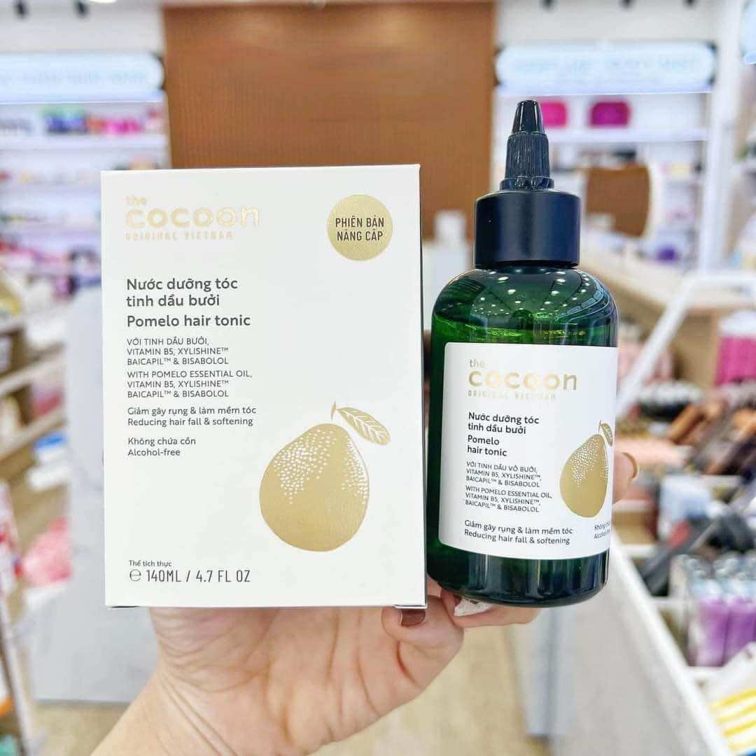 💦💦☘️☘️XỊT DƯỠNG TÓC BƯỞI COCOON (VIỆT NAM 140 ml)💦💦
