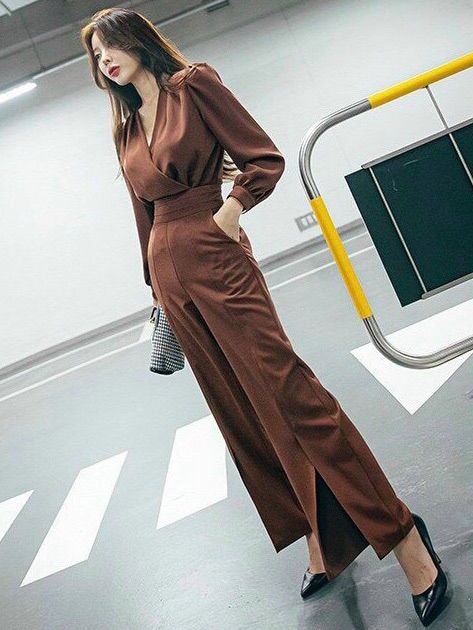 Jump dài cổ V tay dài bo phồng S.MLXL
