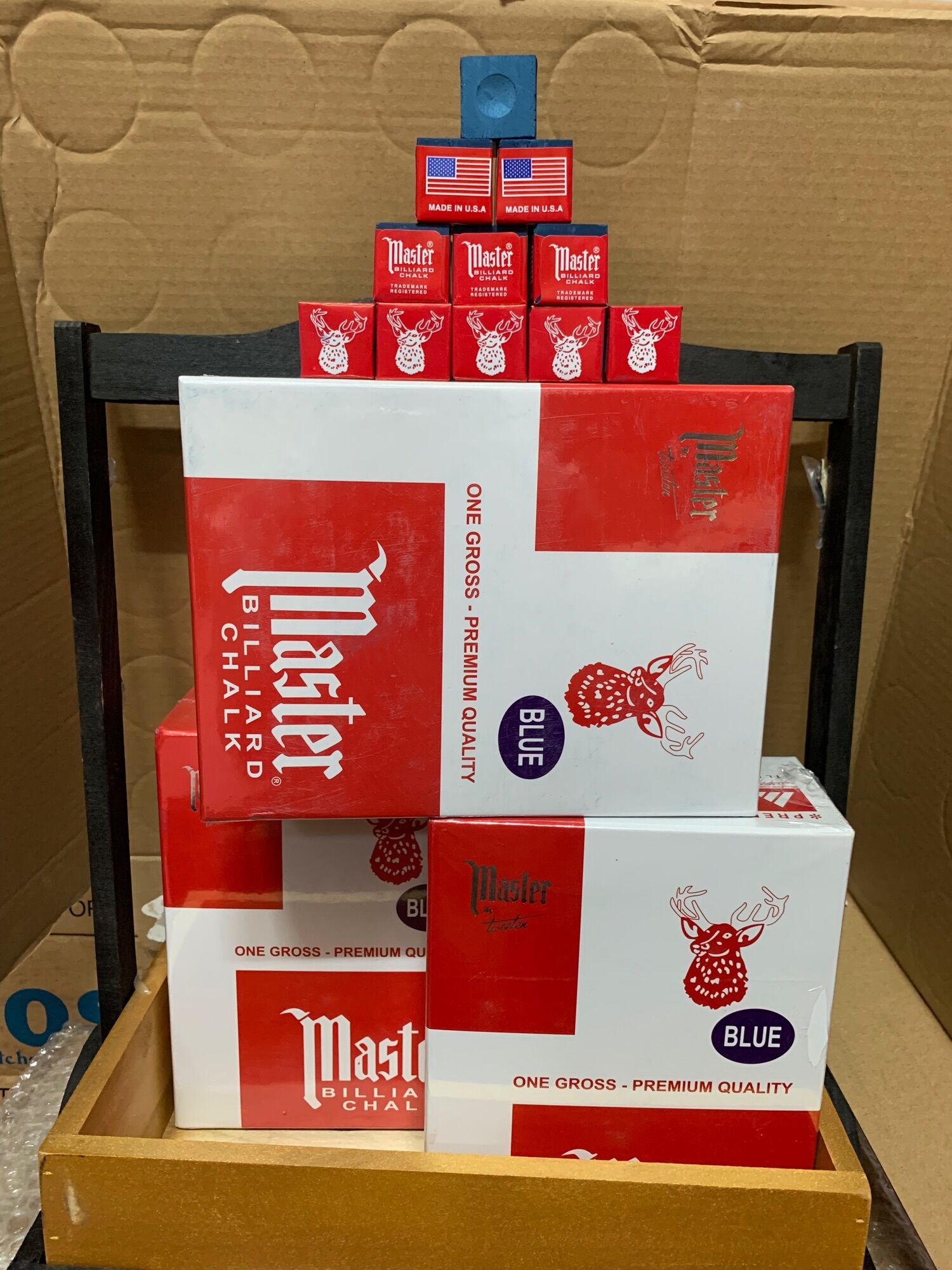 Lơ bida master cao cấp 450k/hộp/144v