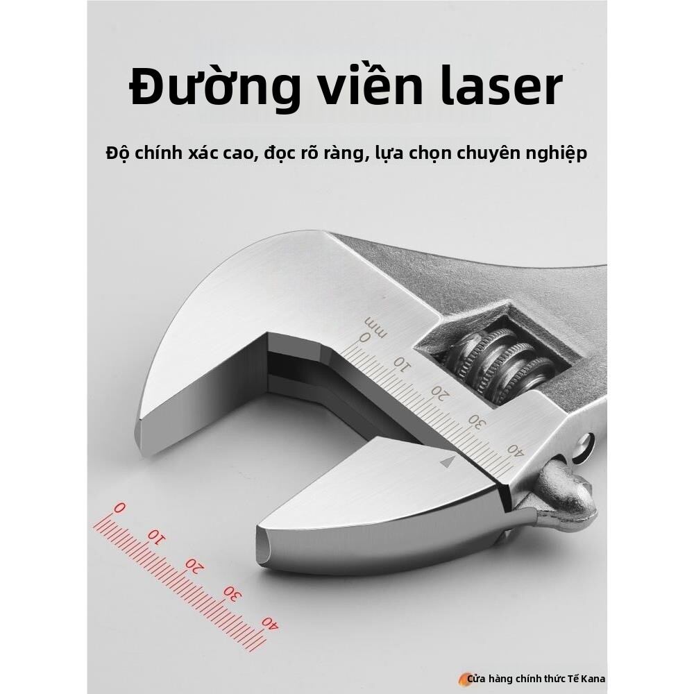 Multifunctional Adjustable Wrench Labor Activity Open Wrench Small Large Flexible Mouth Wrench 6-24 Inches Auto Repairman Giá  510,000 Đồng*Miễn phí vận chuyển