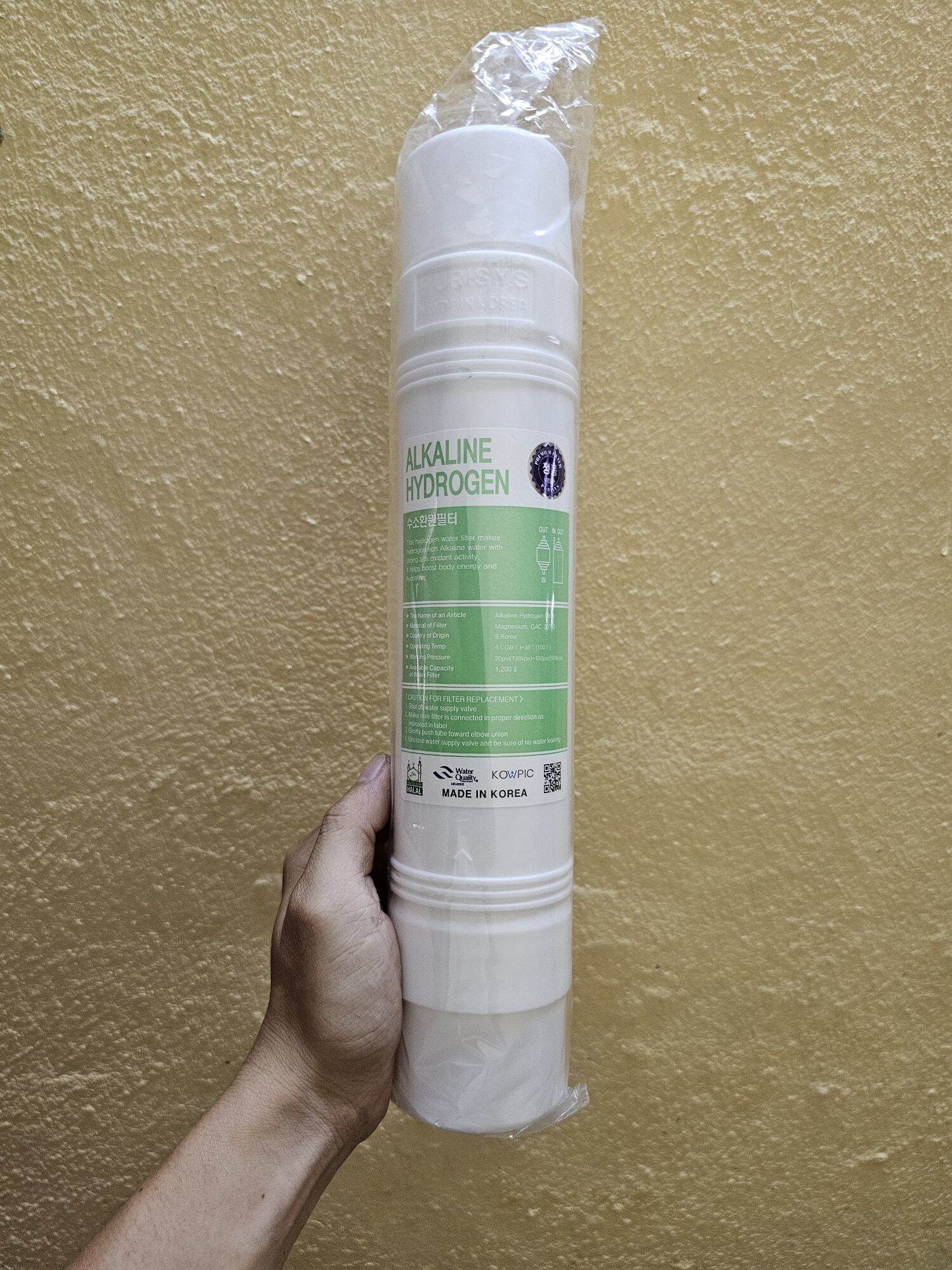 Lõi lọc hydrogen alkaline hàn quốc dùng cho daikiosan, makano, kangaroo, sunhouse, karofi, nakami,