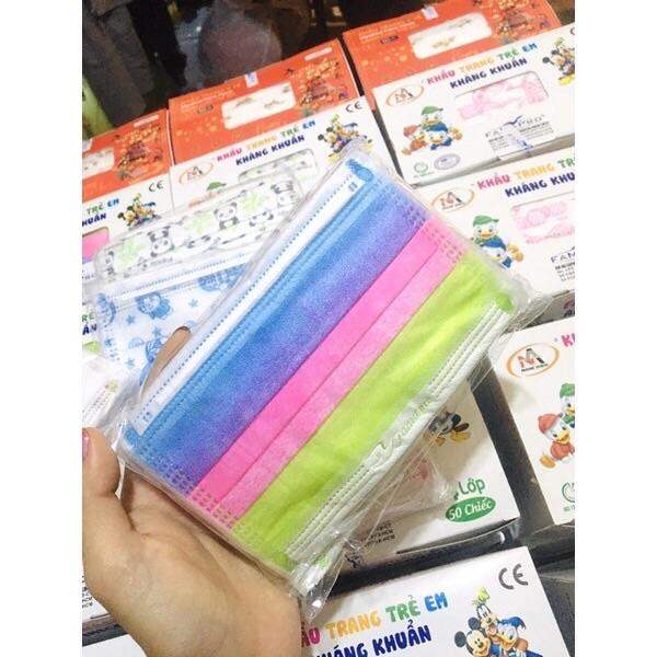 50 cái khẩu trang y tế 4 lớp Famapro trẻ em/ khẩu trang trẻ em Famapro