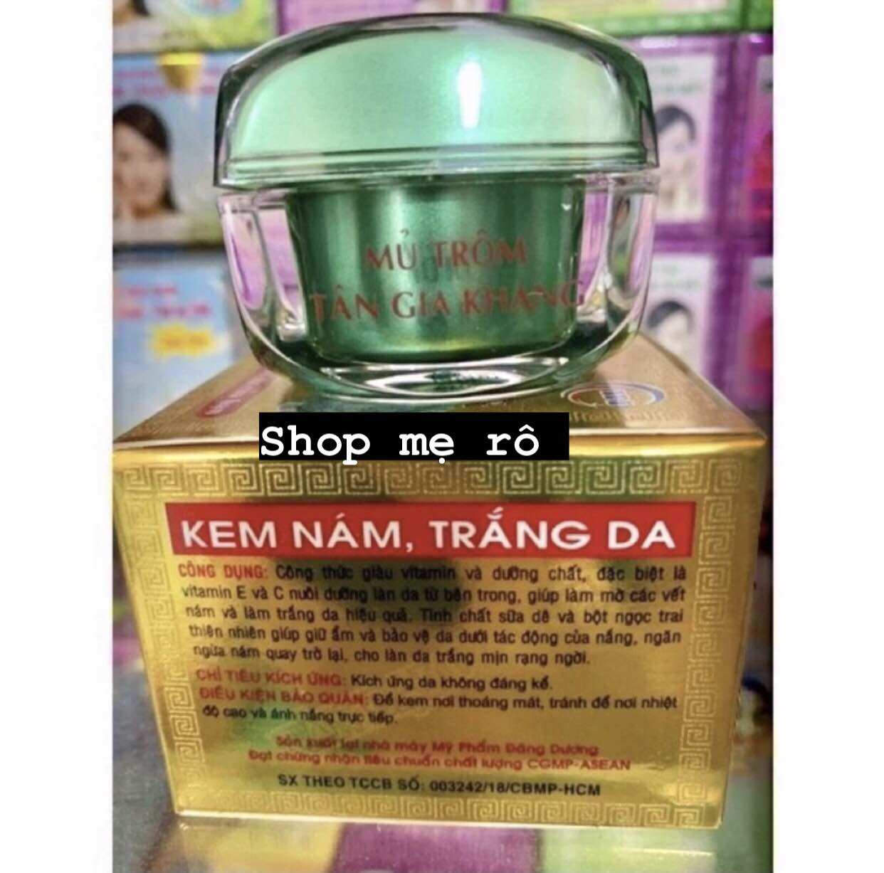kem mủ trôm mờ nám , trắng da hủ 6gram (chuẩn hàng)