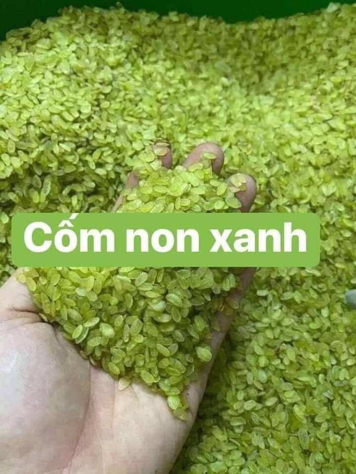 cốm xanh Tây Bắc