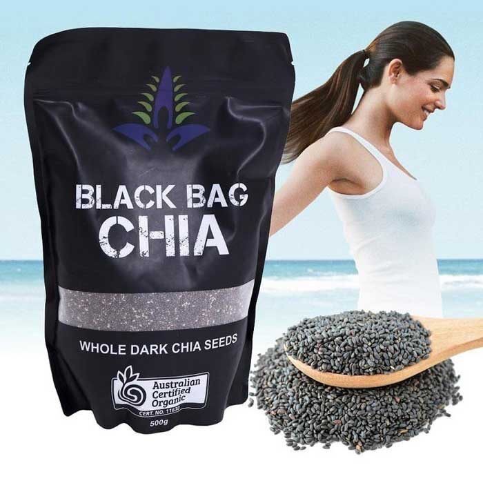 Hạt Chia ÚC BLACK BAG CHIA 500g