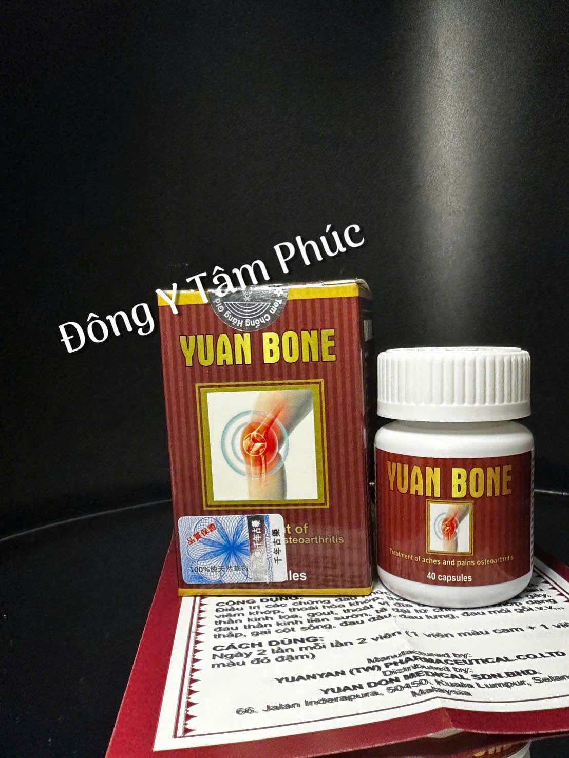 @@__Xương Khớp Yuan Bone Malaysia ( Hộp 40 Viên )