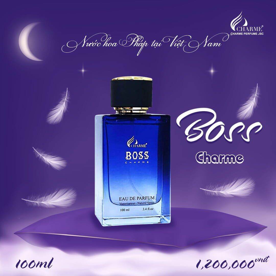 [HCM]nước hoa nam Boss char.me 100ml(có túi)