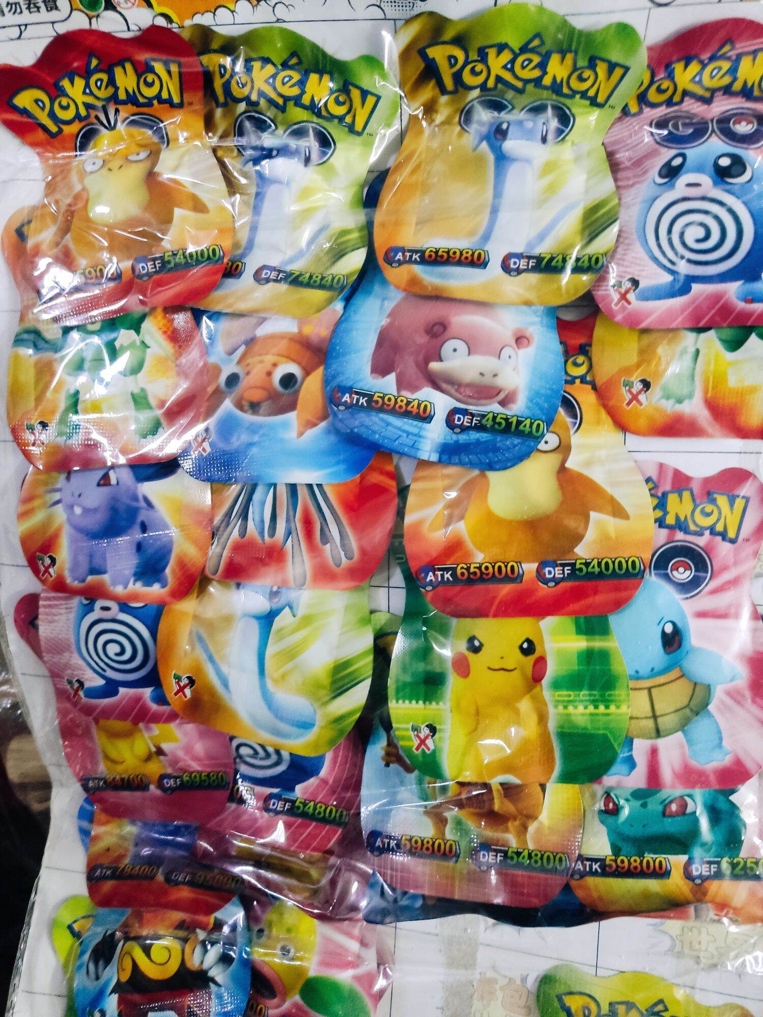 Túi giẫm đạp boom nổ Pokemon
