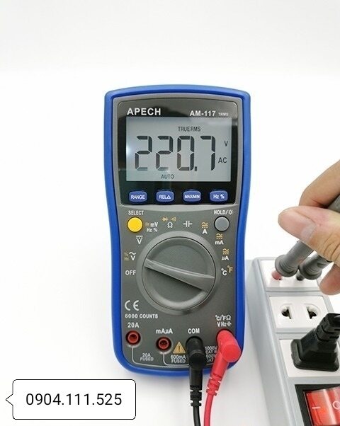 [HCM]Đồng hồ vạn năng APECH AM-117 (TrueRMS)