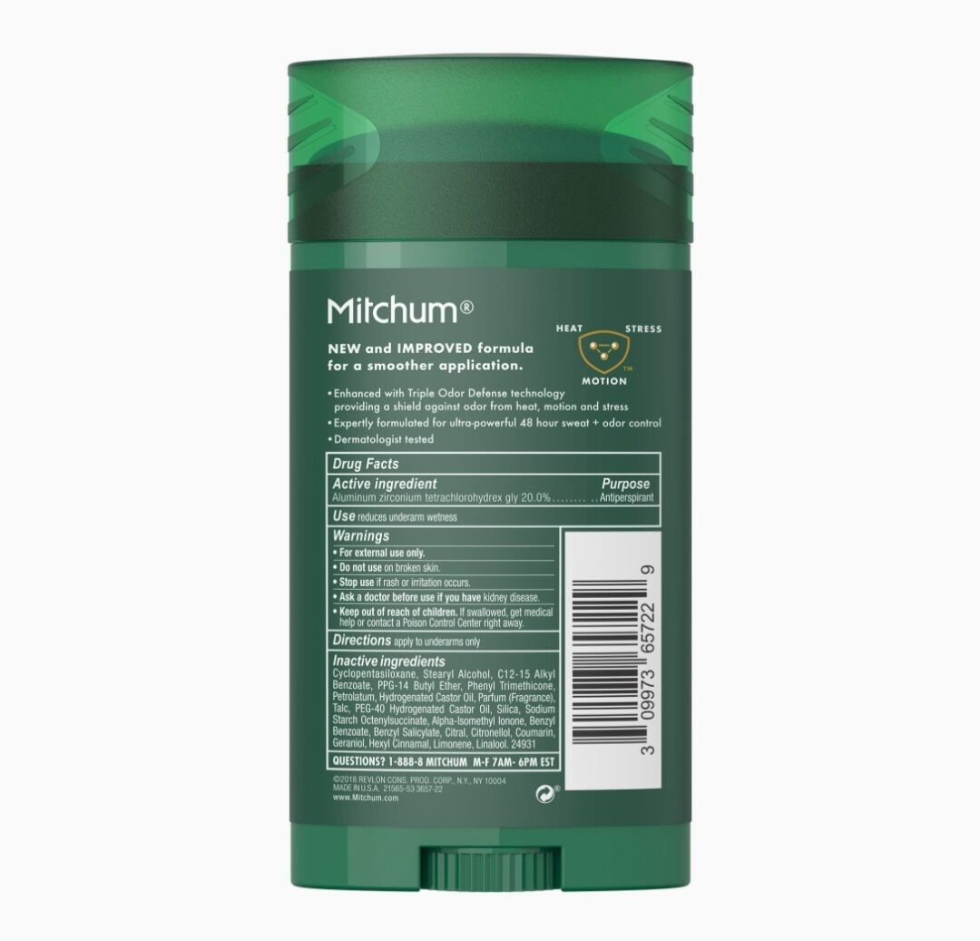 Sáp lăn khử mùi MITCHUM INTENSE ENERGY ( 76g ) - Hàng Mỹ