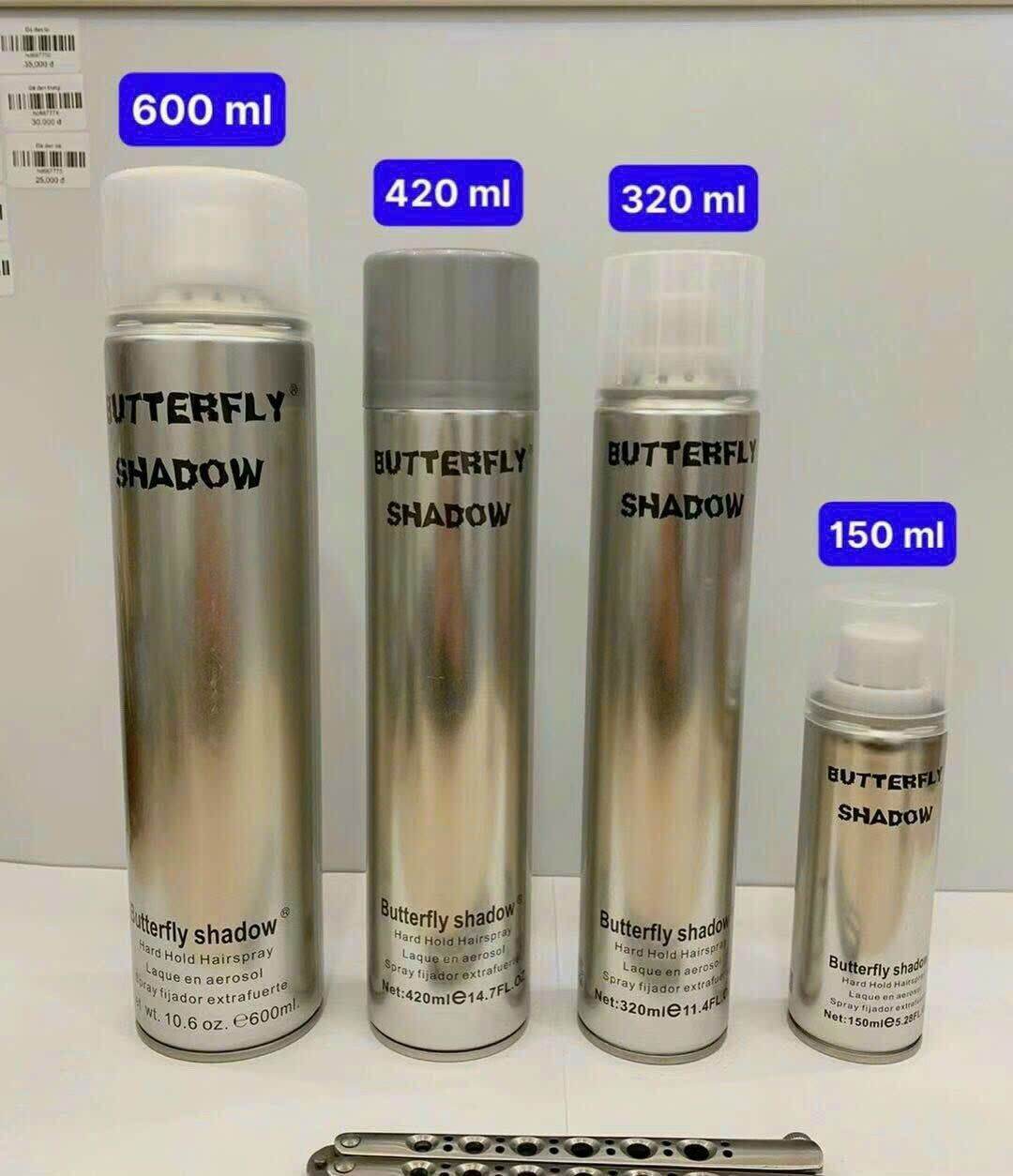 Butterfly Shadow Silver Gum (150Ml->600Ml)