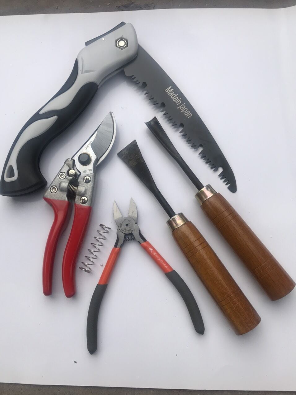 Combo 5 món cưa kéo kìm và đục làm cây chuyên nghiệp