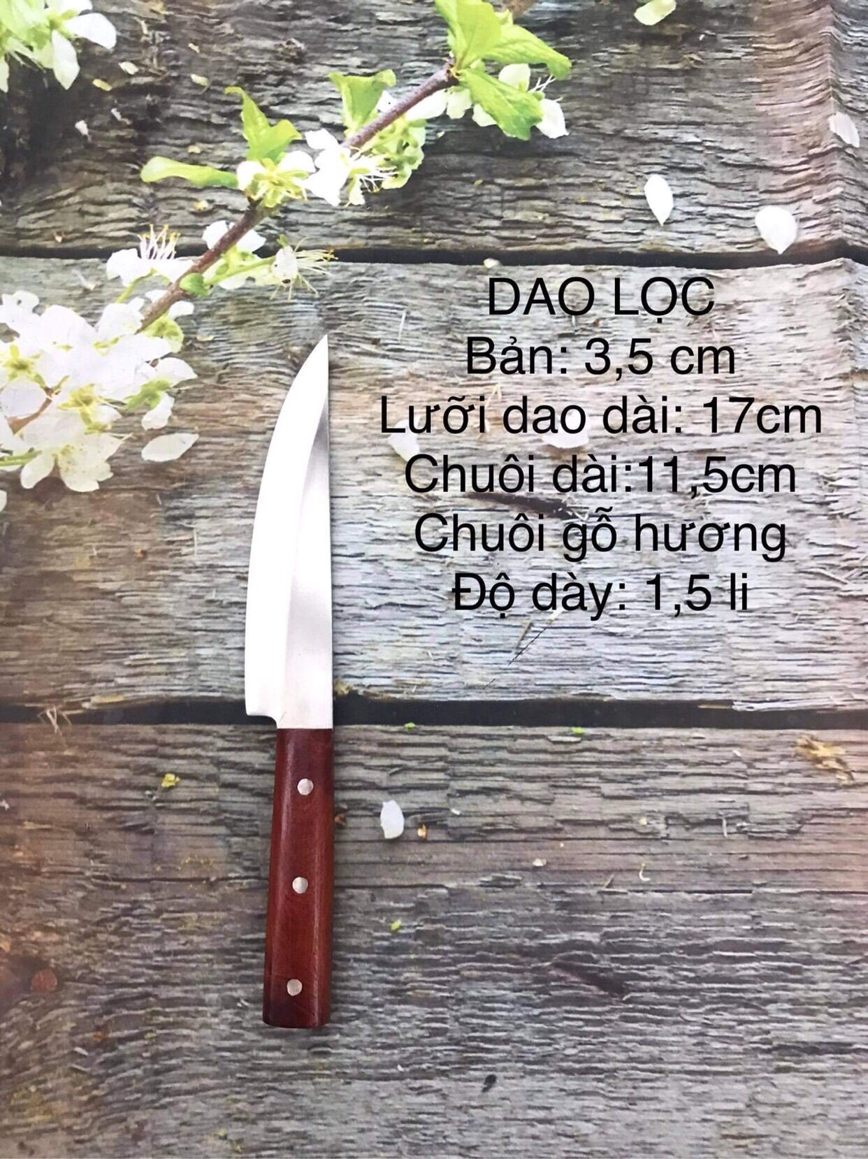 Dao phi lê thép không rỉ hàng vip