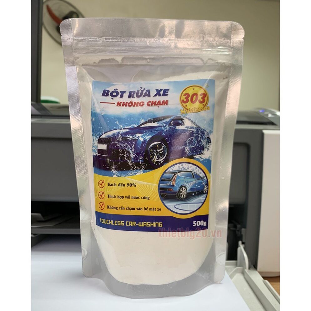 Bình xịt tạo bọt và bột tuyết rửa xe