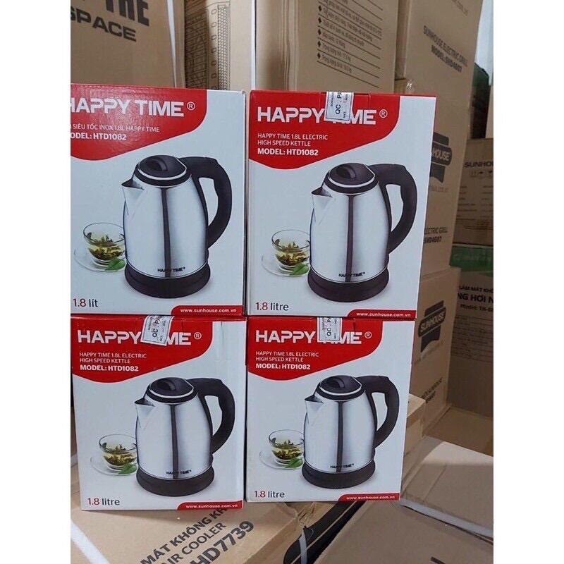 ẤM SIÊU TỐC SUNHOUSE HAPPY TIME HTD1082 1.8L