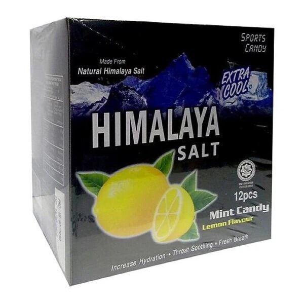 [HCM]1 hộp kẹo chanh muối Himalaya xuất xứ Malaysia hộp 12 gói gói 6 viên