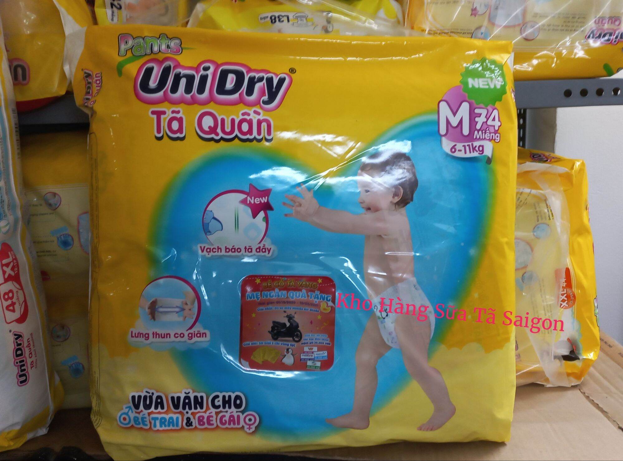 [HCM]Tã quần Uni Dry size M L XL XXL