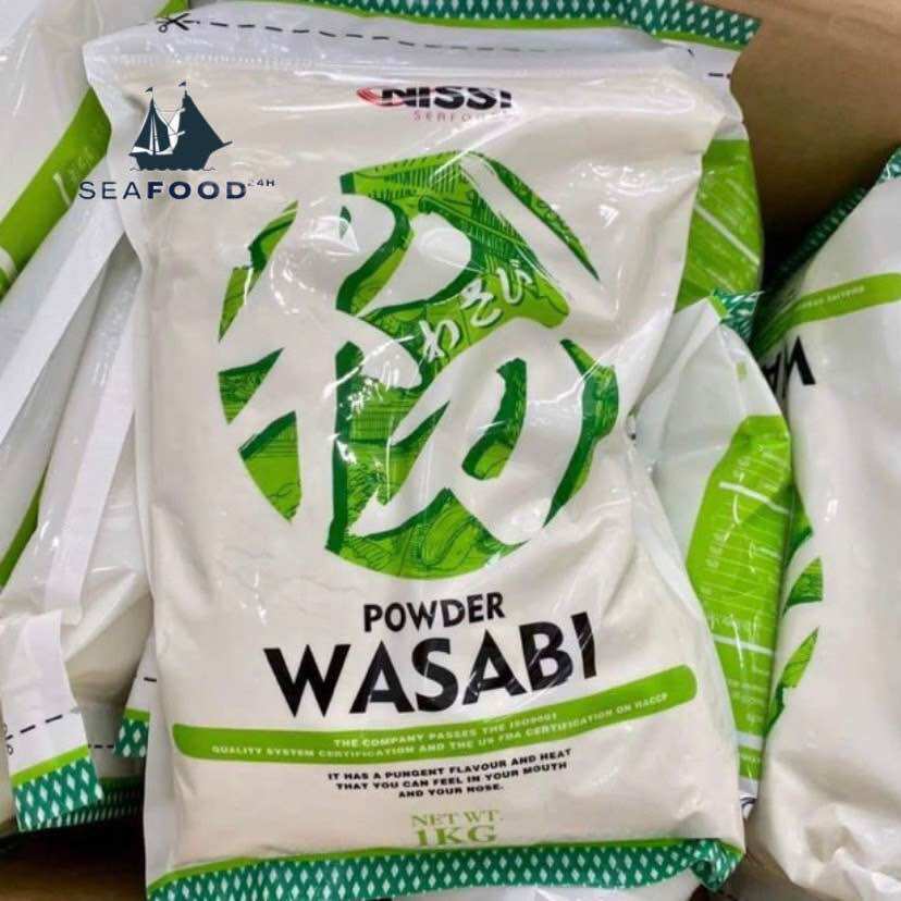 Bột mù tạt nhật bản, wasabi powder túi 1kg