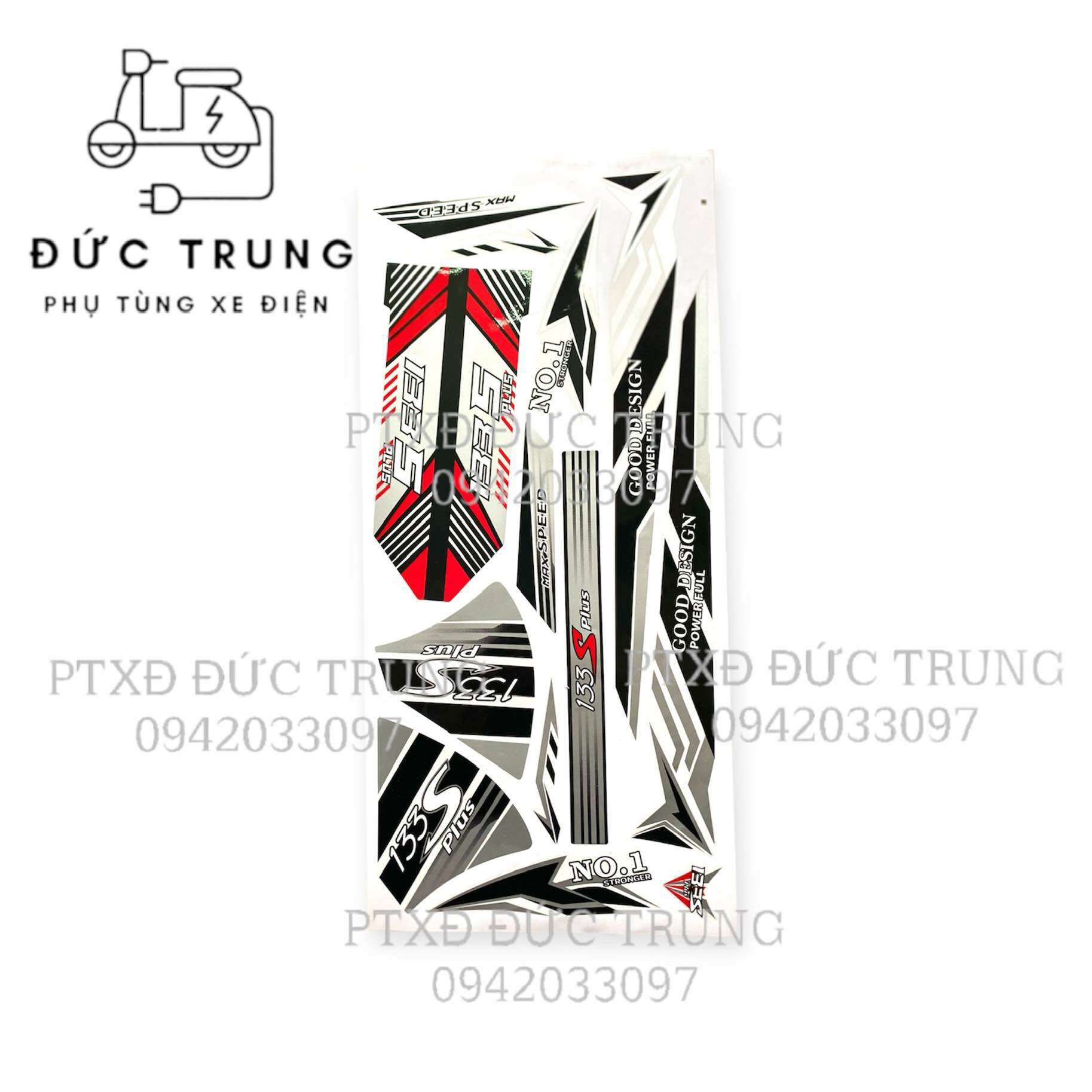 Tem Bộ Zin Xe Điện 133S