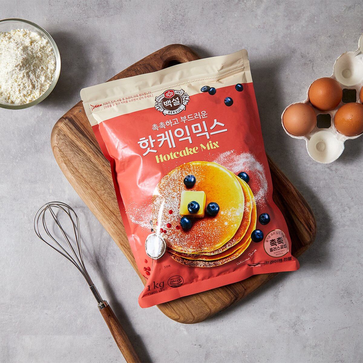 Bột làm bánh cake - 핫케익 믹스 1kg