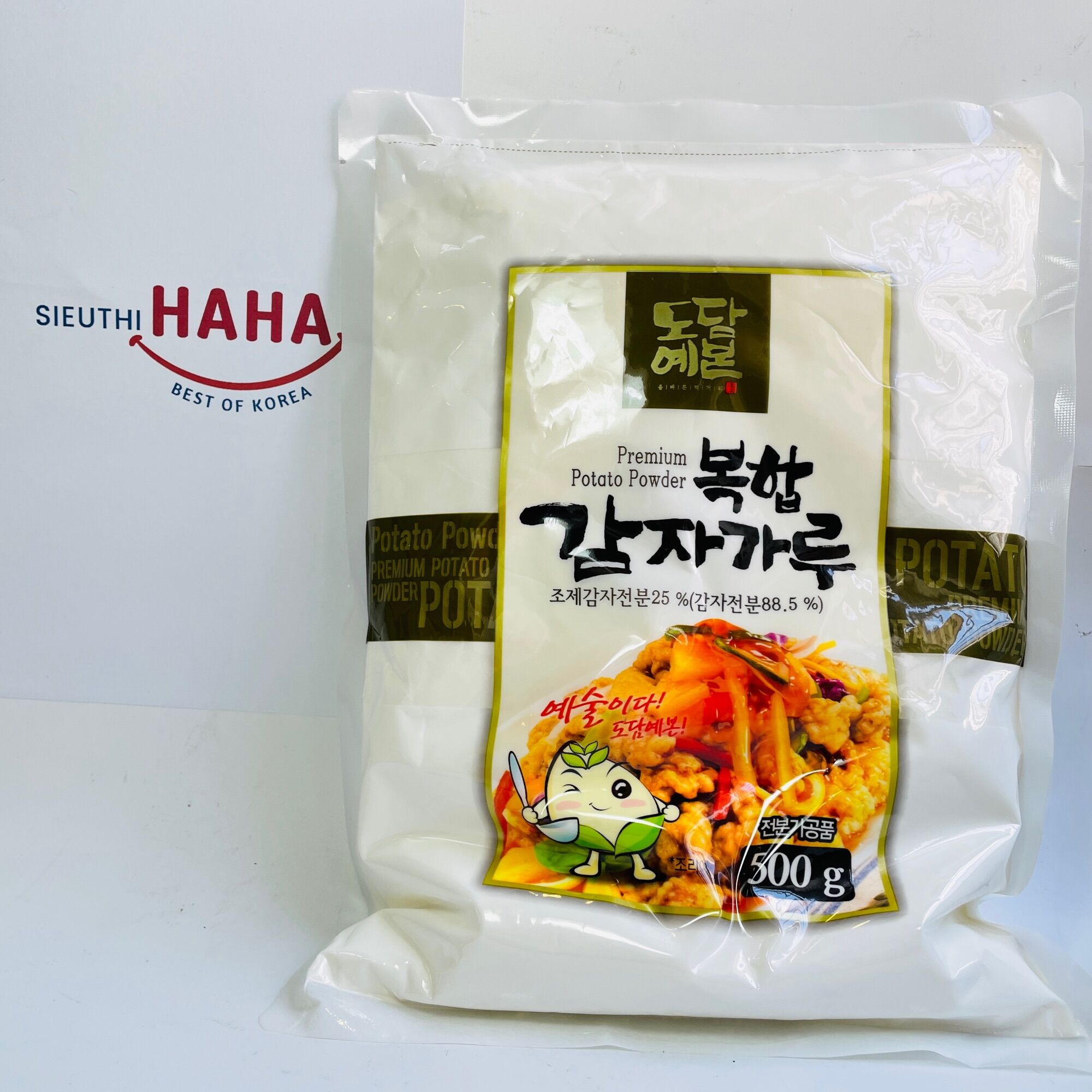 Bột khoai tây thượng hạng hàn quốc 500gr korean potato powder