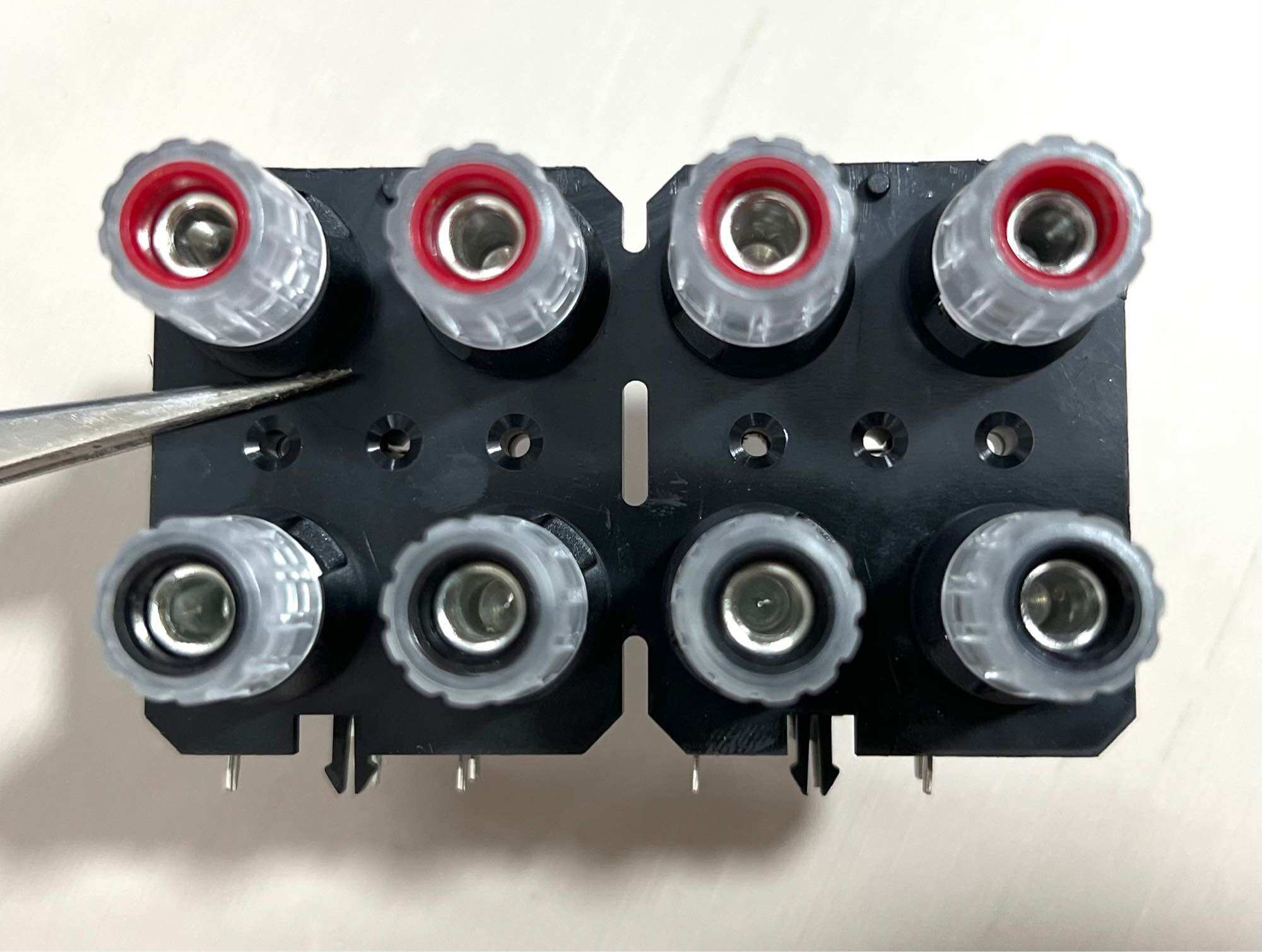 Jack ampli spk , jack loa , cọc loa đồng mạ nickel