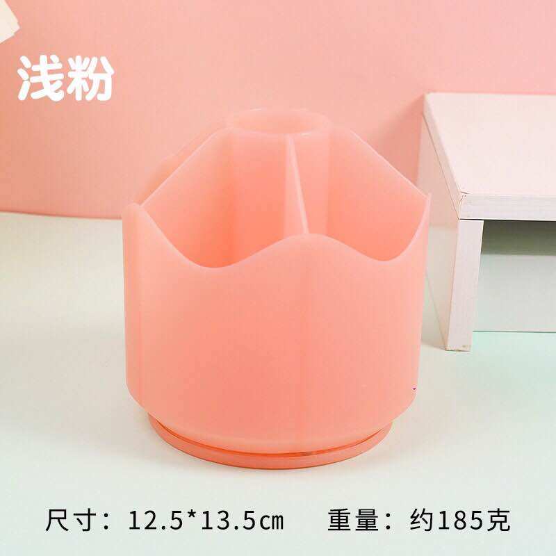 Ống đựng bút 6 ngăn xoay 360 độ