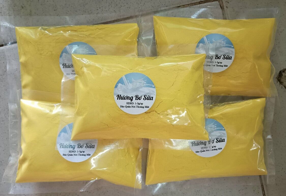 Hương bơ sữa dạng bột 200gram