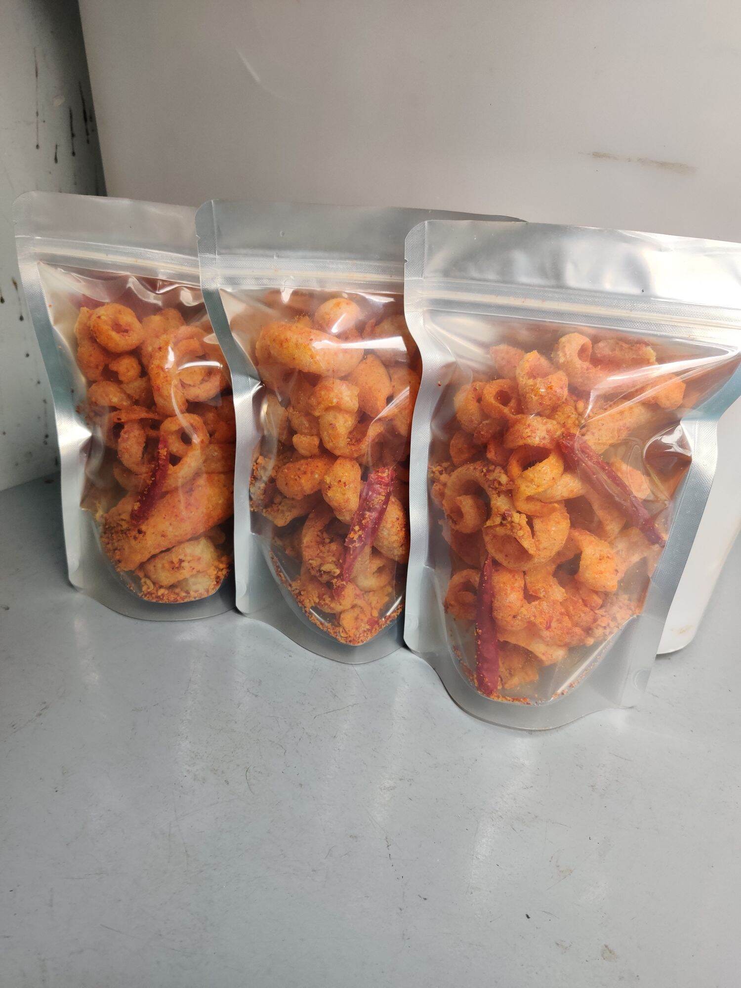 DA HEO CHÁY TỎI ỚT COMBO 3 túi