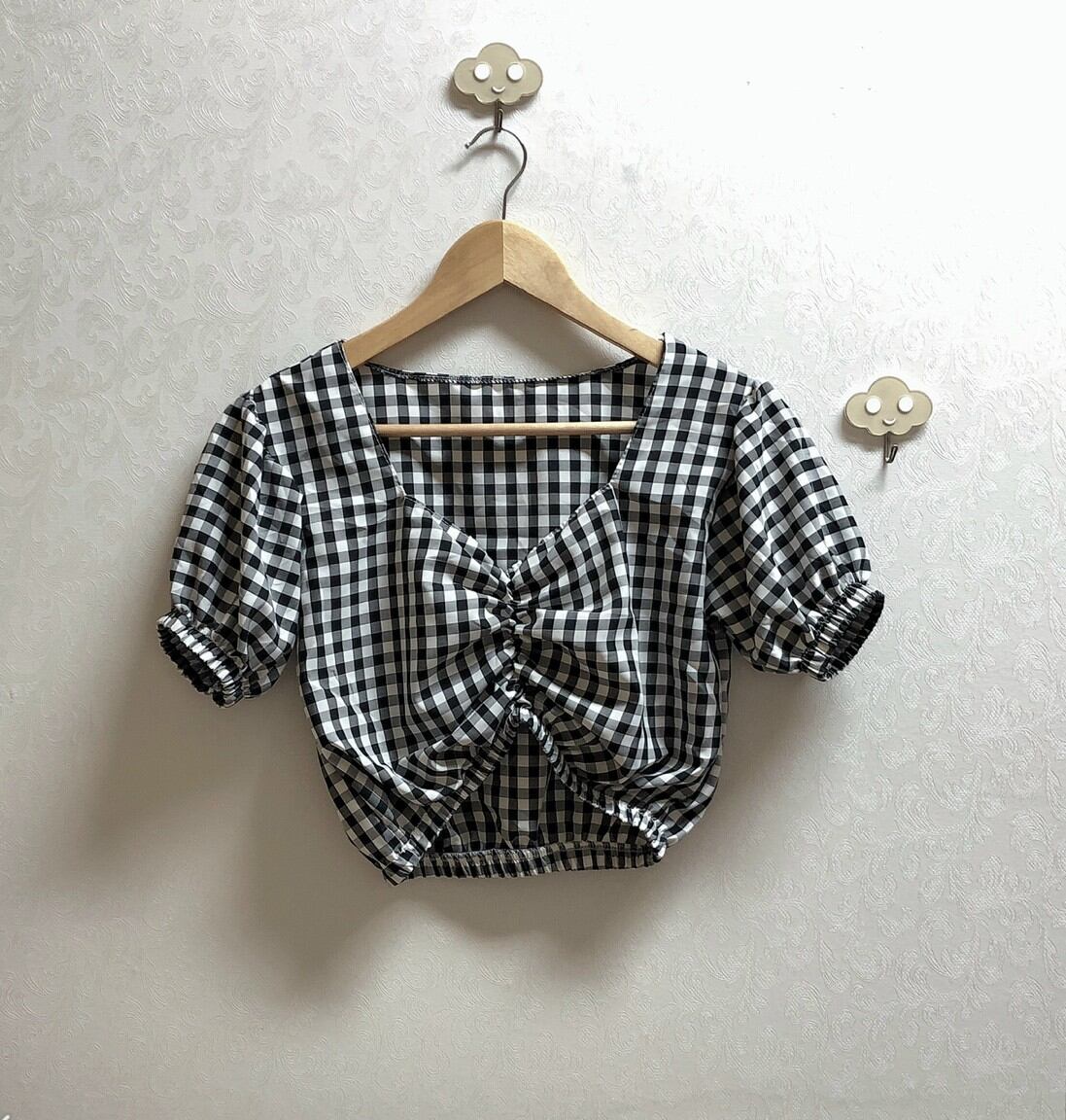 ÁO COPTOP RÚT NGỰC FORM CROPTOP