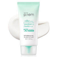 Kem chống nắng make p:rem UV Defense Me. No Sebum Sun Cream 50ml | Lớp nền mỏng nhẹ lì khô thoáng phù hợp da dầu mụn