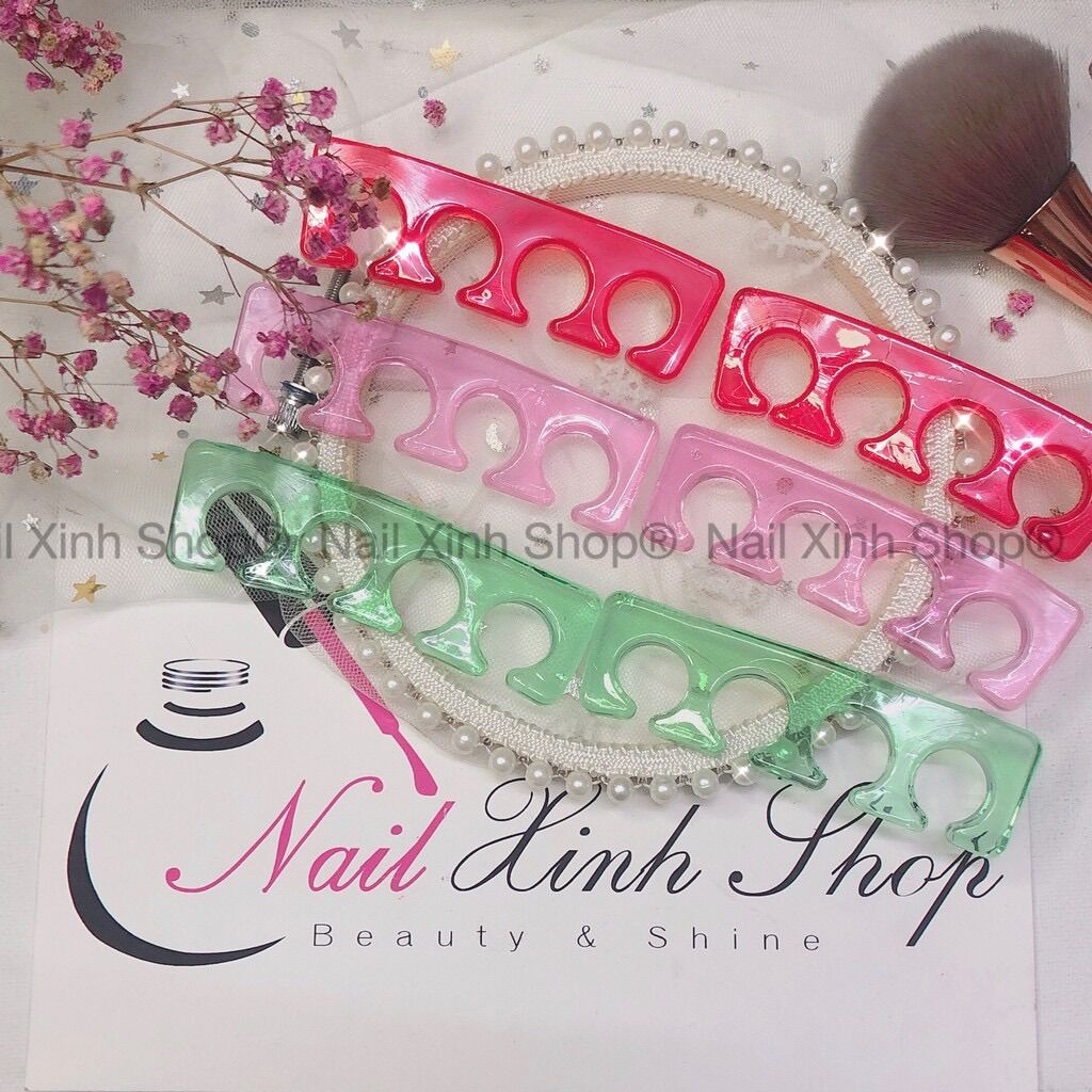 [HCM]Kẹp tách ngón silicone khi sơn móng ,tập vẽ nail salon