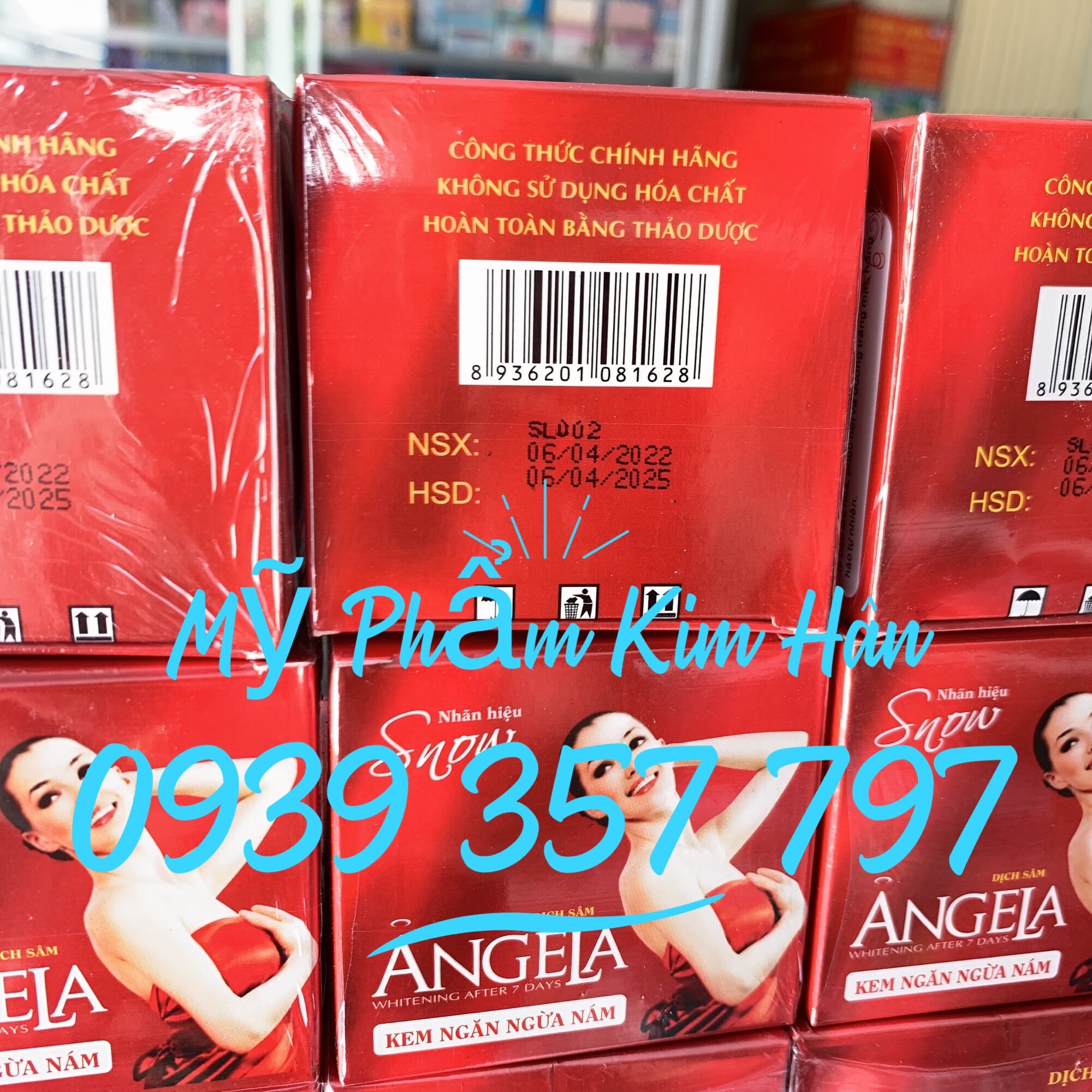 Kem Sâm ANGELA ngăn ngừa Nám