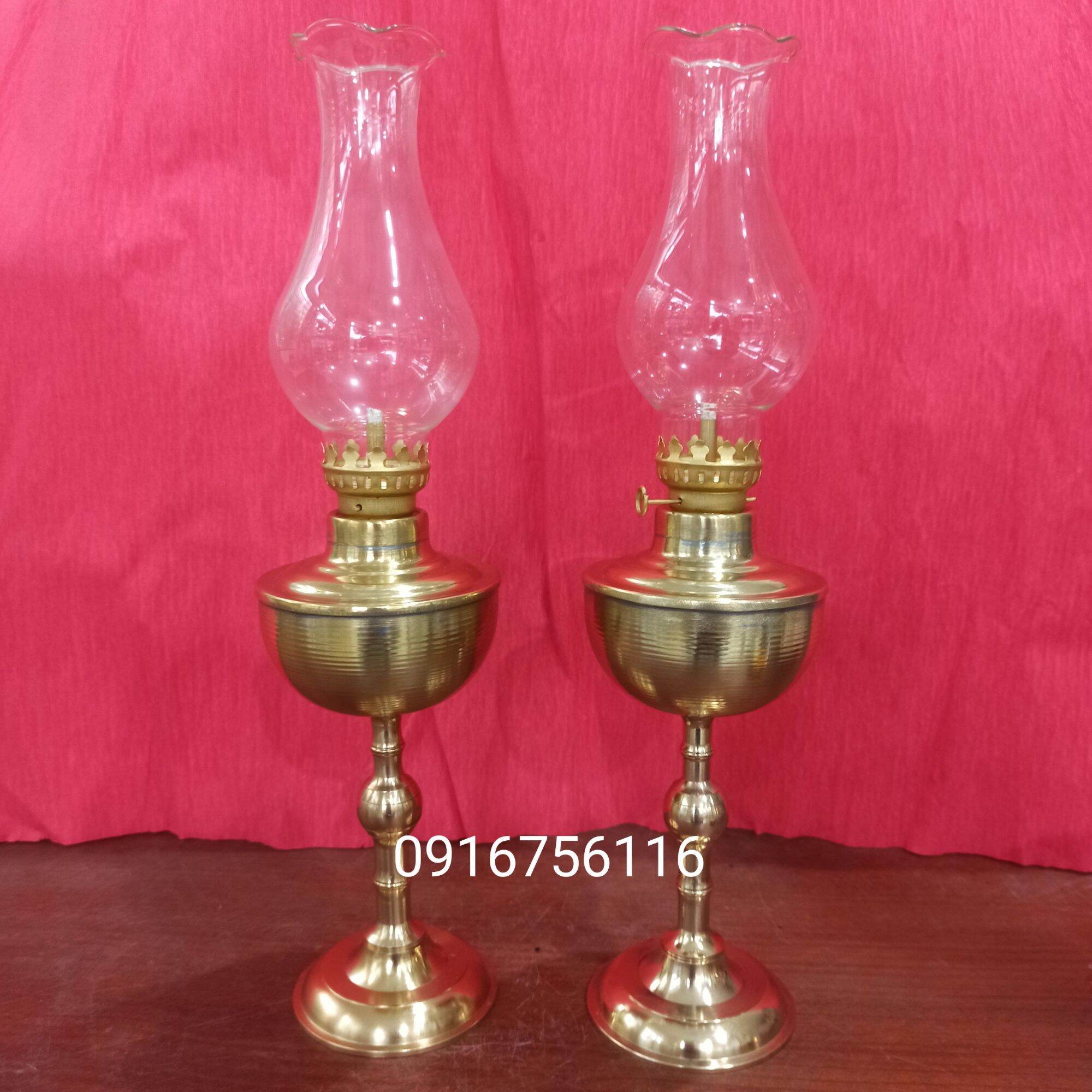 (Freeship extra]Đèn dầu 30cm, đèn dầu thờ cúng bằng đồng cao 30cm sau lắp bóng, đèn dầu bằng đồng, đèn dầu thờ cúng bằng đồng,