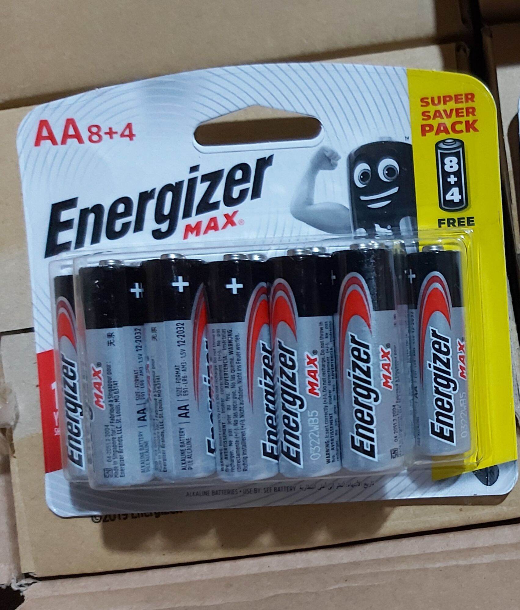 Pin Energizer AA-AAA vỉ 12 viên
