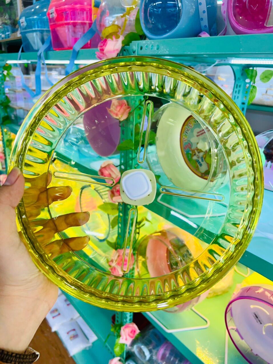 [SIÊU PHẨM] 🔥 Wheel Bucatstate 21cm Chống Ồn cho Hamster [HÀNG CHÍNH HÃNG]