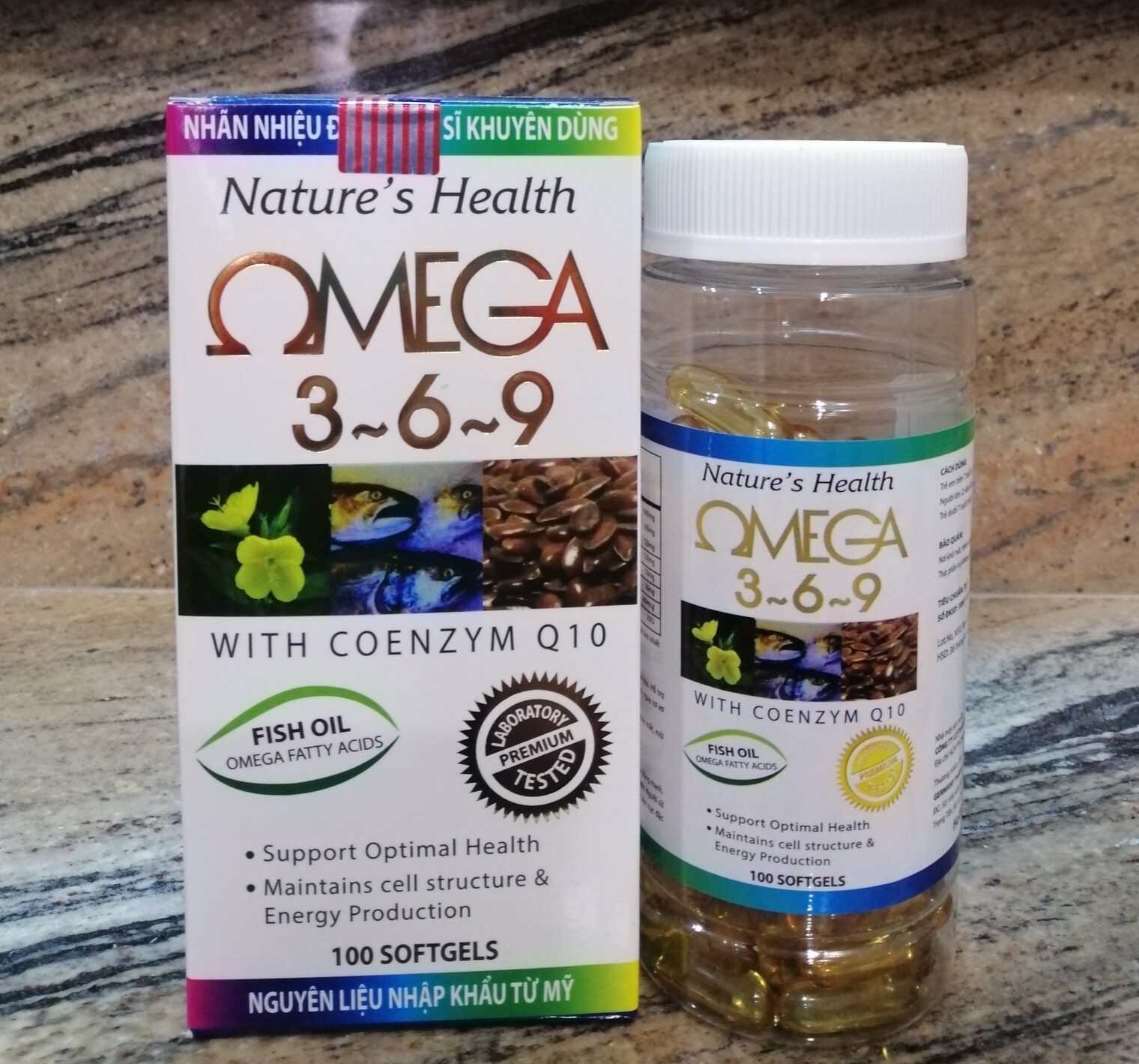 Omega 369 dầu cá, DHA tăng cường Thị lực cho mắt